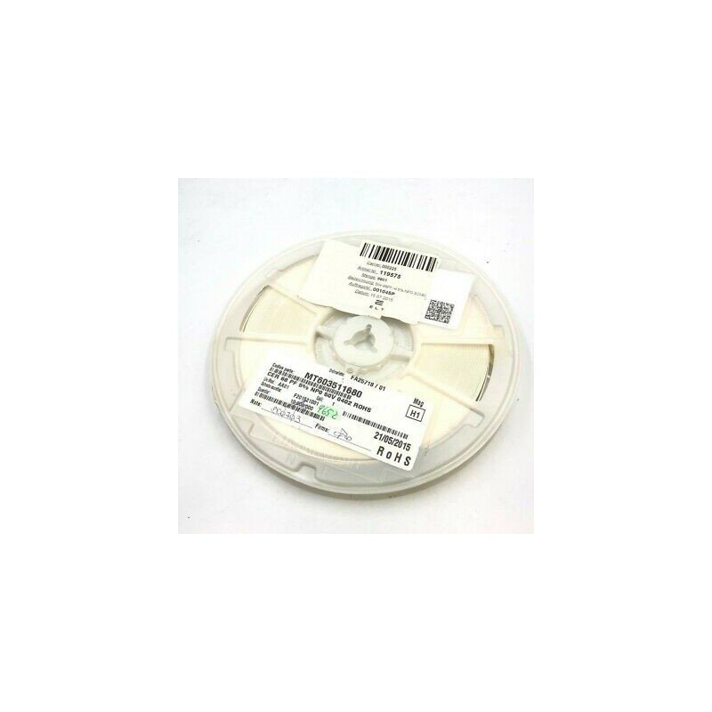 68PF 50V 5% SMD/SMT CERAMIC CAPACITOR QTY:100