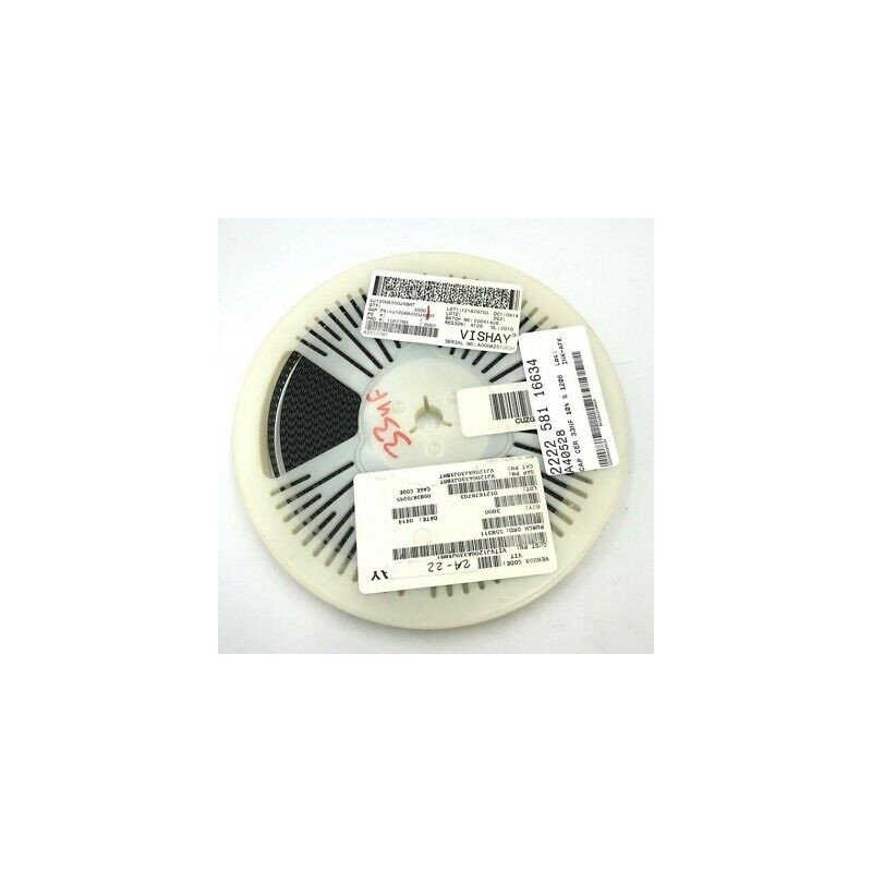 33PF 100V 5% SMD/SMT CAPACITOR VJ1206A330JXBMT VISHAY QTY:100