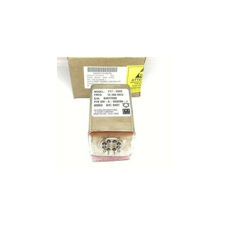 12.288MHZ VOLTAGE CONTROLLED OSCILLATOR 5955-01-151-8076 217-2603 VECTRON