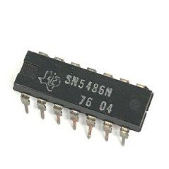 SN5486N INTEGRATED CIRCUIT TEXAS INSTRUMENTS