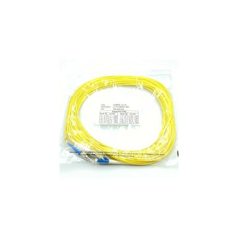 LC-PC FC-PC SINGLEX PATCH CORD FIBER OPTIC CABLE COMPEL L:16M