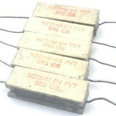 8.2OHM 8R2 10% 7W CERAMIC RESISTOR PV7 NEOHM QTY:5