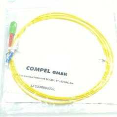 SC-APC LC-UPC SINGLEX PATCH CORD FIBER OPTIC CABLE COMPEL L:2M