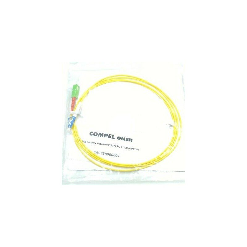 SC-APC LC-UPC SINGLEX PATCH CORD FIBER OPTIC CABLE COMPEL L:2M
