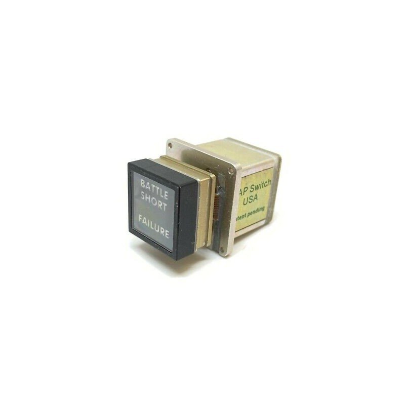 BATTLE SHORT FAILURE PUSH BUTTON SWITCH GAP AVIONICS K-R213DHRRRRNA2HM