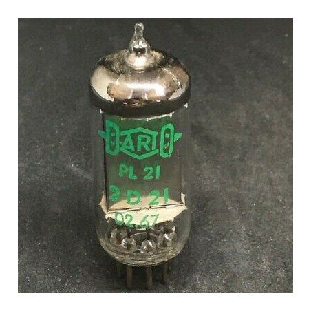 2D21 ELECTRON VACUUM TUBE VALVE USED NO BOX NOS