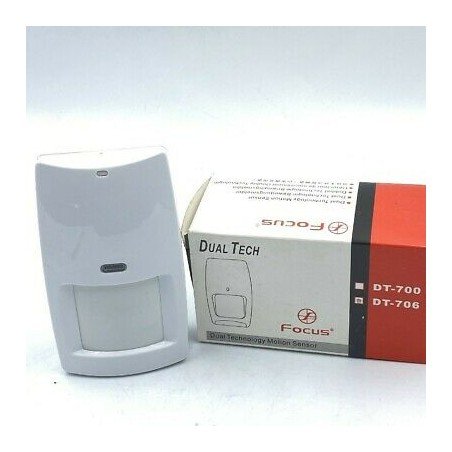 DUAL TECHNOLOGY MOTION DETECTOR DT-706 DT706 FOCUS
