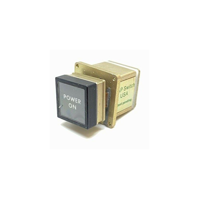 POWER ON PUSH BUTTON SWITCH GAP AVIONICS K-R213DMGGGGNA01M