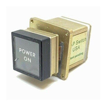 POWER ON PUSH BUTTON SWITCH GAP AVIONICS K-R213DMGGGGNA01M