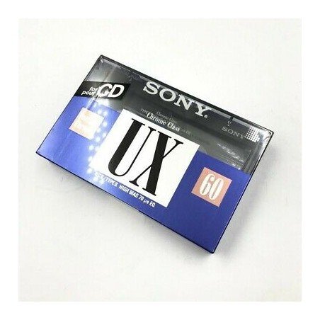 SONY UX60 AUDIO CASSETTE AUDIOTAPE SEALED