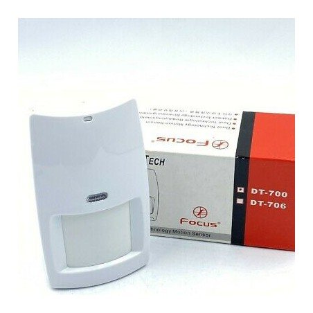 DUAL TECHNOLOGY MOTION DETECTOR DT-700 DT700 FOCUS