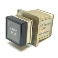 LAMP TEST PUSH BUTTON SWITCH GAP AVIONICS K-R213DMAAAANA01M