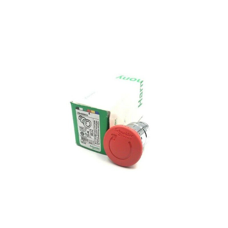 SCHNEIDER ELECTRIC ZB4BS844 EMERGENCY SCRAM PUSH BUTTON SWITCH
