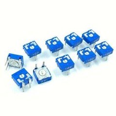100R 100OHM CA9V CARBON TRIMMER POTENTIOMETER ACP QTY:10
