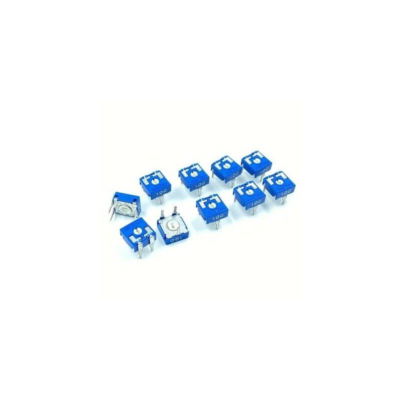 100R 100OHM CA9V CARBON TRIMMER POTENTIOMETER ACP QTY:10