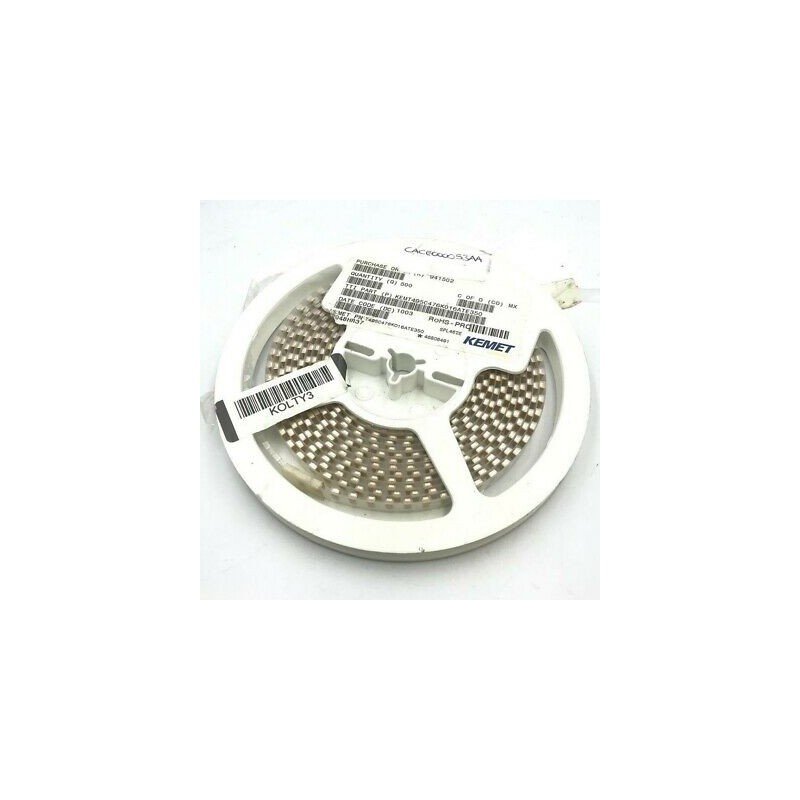 47UF 16V 10% SMD/SMT TANTALUM CAPACITOR T495C476K016ATE350 KEMET QTY:10
