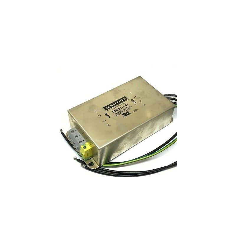 4A 440V POWER LINE FILTER FN251-4-07 SCHAFFNER