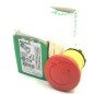 SCHNEIDER ELECTRIC ZB5AS844 EMERGENCY STOP SCRAM PUSH BUTTON SWITCH 22mm
