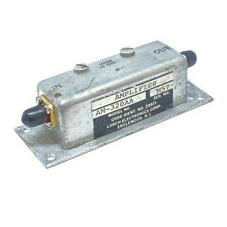 10-250MHZ G:19DB 15V/100MA SMA POWER AMPLIFIER AM-320AA LORCH