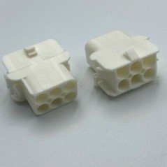 06P UMNL CAP HSG CONNECTOR HOUSING 0-0350781-1 TE CONNECTIVITY QTY:2