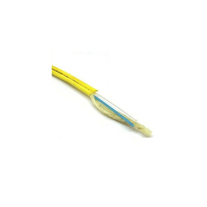2MM 9/125 LSZH YELLOW OPTICAL CABLE FIBER OPTIC DUPLEX QTY:5METERS