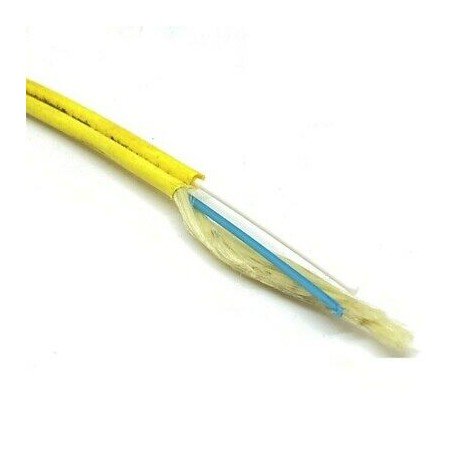 2MM 9/125 LSZH YELLOW OPTICAL CABLE FIBER OPTIC DUPLEX QTY:5METERS