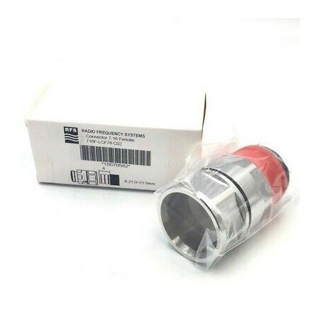 RFS 716F-LCF78-C02 FEMALE CONNECTOR FOR 7/8" COAXIAL CABLE