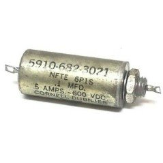 0.1UF 100NF 600V 5A AXIAL CAPACITOR NTFE CORNELL DUBILIER 5910-682-3021