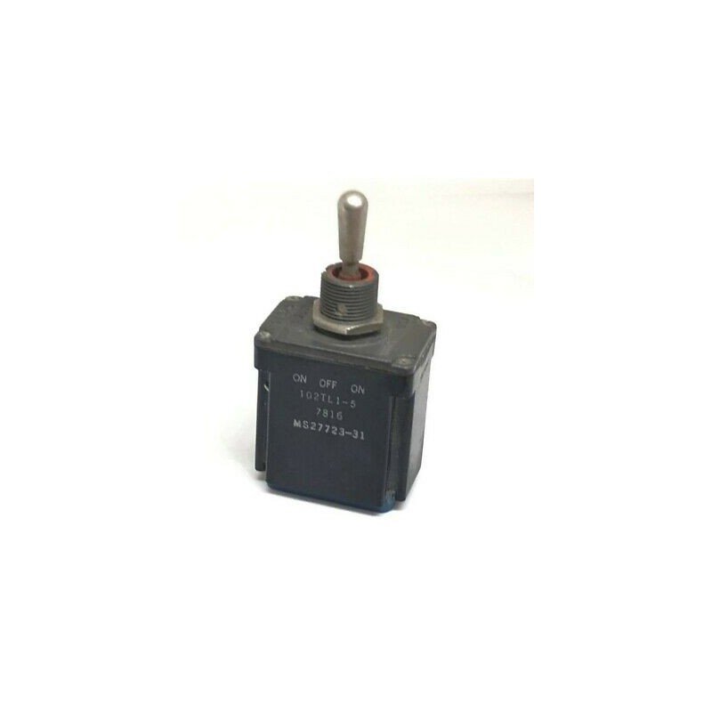 HONEYWELL MS27723-31 TOGGLE SWITCH (ON)-OFF-ON 15A/125VAC 20A/28VDC
