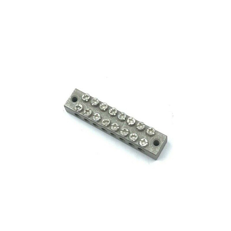 8 WAY DOUBLE SCREW EARTH TERMINAL BLOCK 425-550
