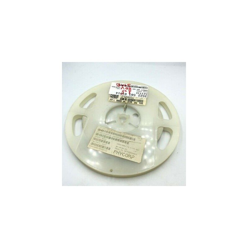 1NF 50V 10% SMD/SMT CAPACITOR C0603KRX7RBB102 PHYCOMP QTY:100
