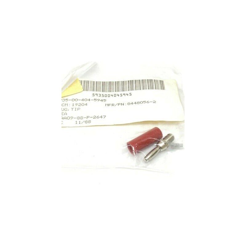 BANANA JACK PLUG MILITARY SPEC 8448056-2 5935-00-404-5945