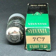 7C7 ELECTRON VACUUM TUBE VALVE SYLVANIA