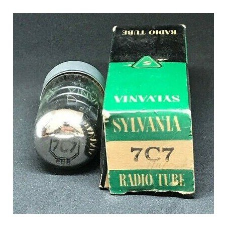 7C7 ELECTRON VACUUM TUBE VALVE SYLVANIA