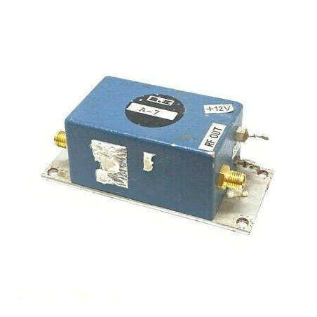 10-100MHZ G 23DB 12V-130MA SMA MICROWAVE AMPLIFIER