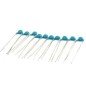 1NF 1000PF 20% 1KV CERAMIC DISC RADIAL CAPACITOR DEBE33A102ZC1B MURATA QTY:10
