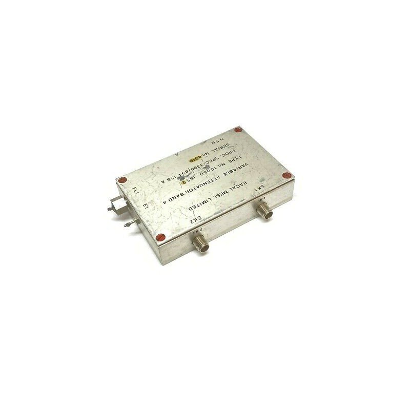 0V-0.5DB 2V/1A-55DB 6-10GHZ ATTENUATOR SMA 10050-ISS 2 RACAL