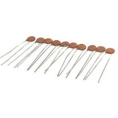 0.02NF 20PF 5% 50V MULTILAYER CERAMIC RADIAL CAPACITOR NP0 QTY:10
