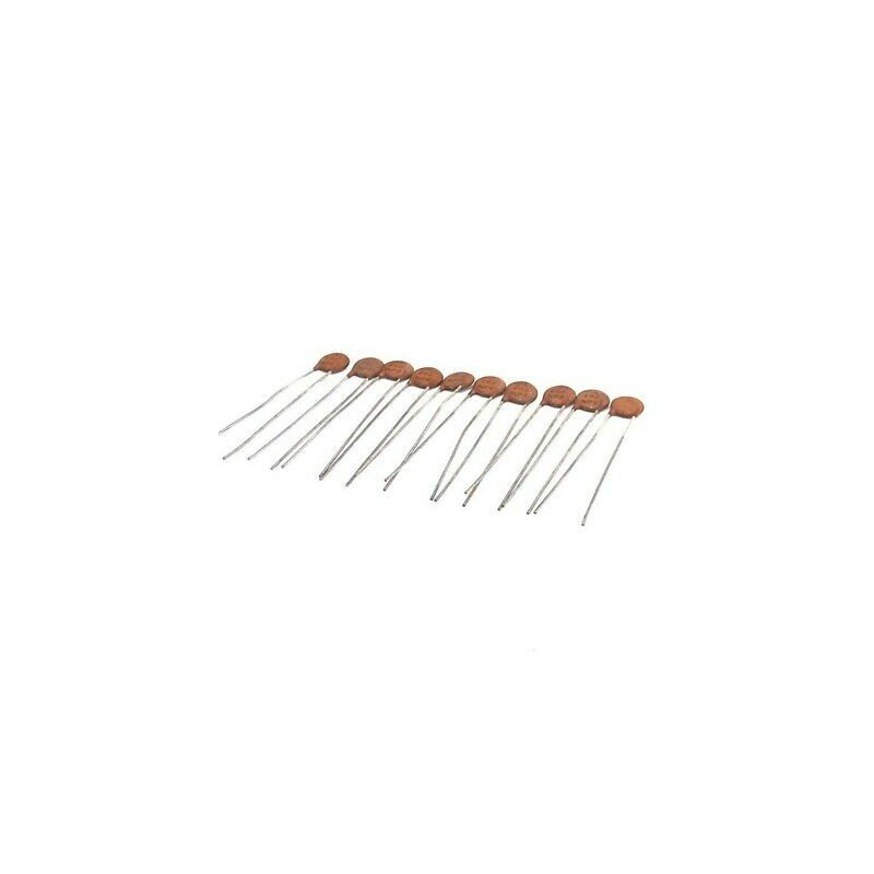 0.02NF 20PF 5% 50V MULTILAYER CERAMIC RADIAL CAPACITOR NP0 QTY:10