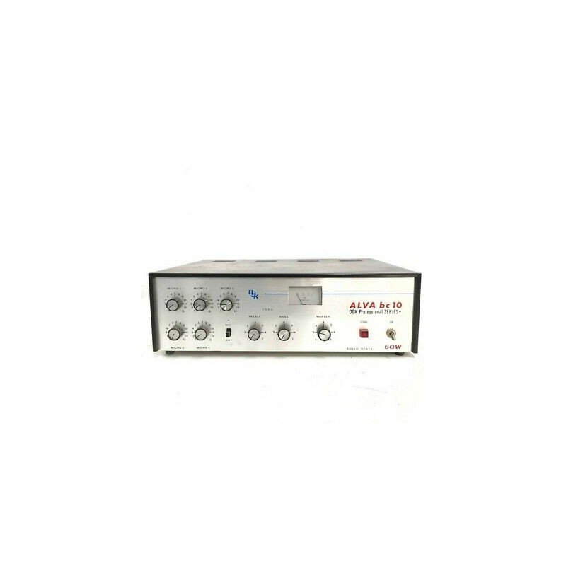 50W AUDIO AMPLIFIER 5 CHANNEL 5X6.3mm JACK INPUT ALVA BC10