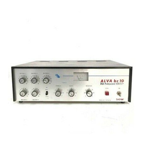 50W AUDIO AMPLIFIER 5 CHANNEL 5X6.3mm JACK INPUT ALVA BC10