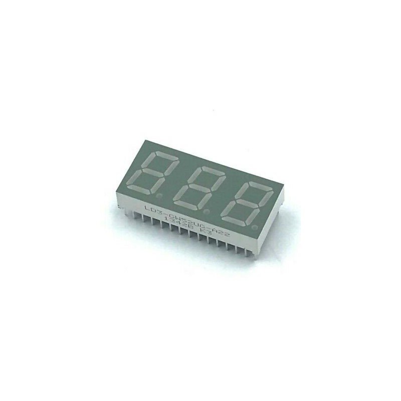 3 DIGIT RED 7 SEGMENT LED DISPLAY LD3-GW52UG-A22