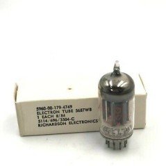 5687WB DOUBLE TRIODE VACUUM TUBE NATIONAL