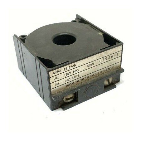 TIMING RELAY COIL REPLACEMENT 2412AG AGASTAT