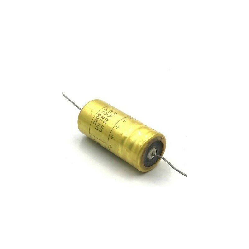 2200UF 16-20V AXIAL ELECTROLYTIC CAPACITOR