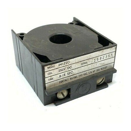 TIMING RELAY COIL REPLACEMENT 2412SC AGASTAT