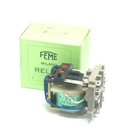 R/2D/5 RELAY 24V/500OHM FEME