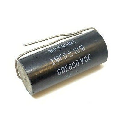 1UF 600V 10% CAPACITOR 45X20MM MPYA6W1