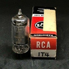 1T4 ELECTRON VACUUM TUBE VALVE RCA