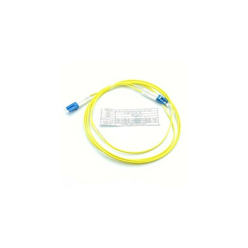 LC-UPC / LC-UPC DUPLEX PATCH CORD 9/125 FIBER OPTIC CABLE COMPEL L:2METER